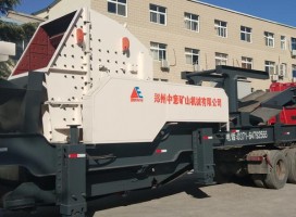 海口建筑垃圾處理生產(chǎn)方案 中意環(huán)保型移動式破碎機報價
