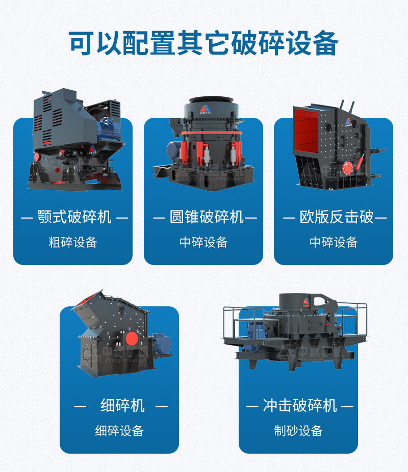 砂石生產(chǎn)線(xiàn)設(shè)備型號(hào)