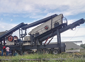 鄭州中意200t/h移動破碎機(jī)——靈活移動的砂石加工廠